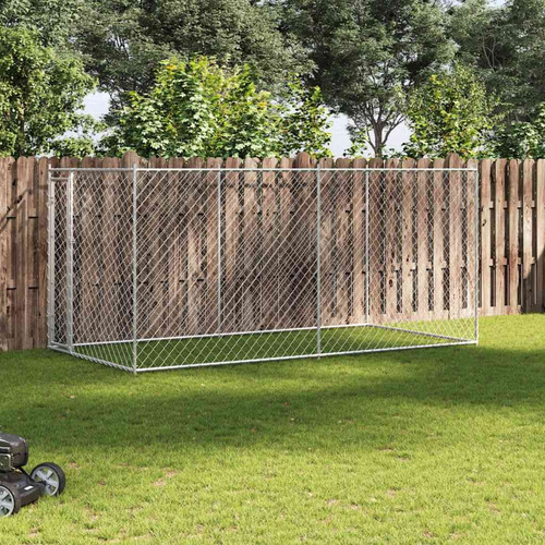Dog kennel galvanised - dog,