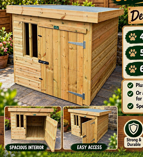 Thomson sheds deluxe wooden - thomson,
