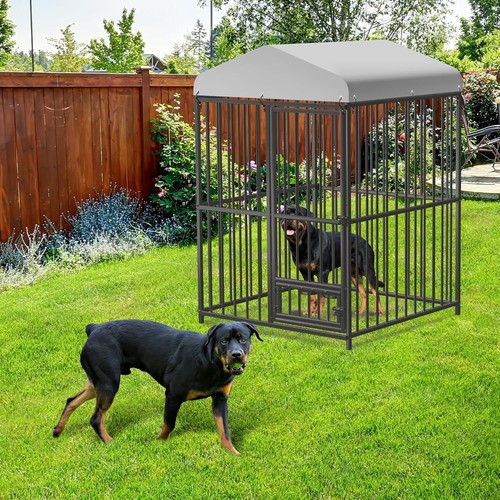 Large metal dog crates - crates, 4x4x6