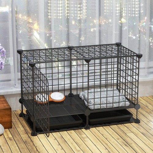 Metal dog cage - metal, indoor
