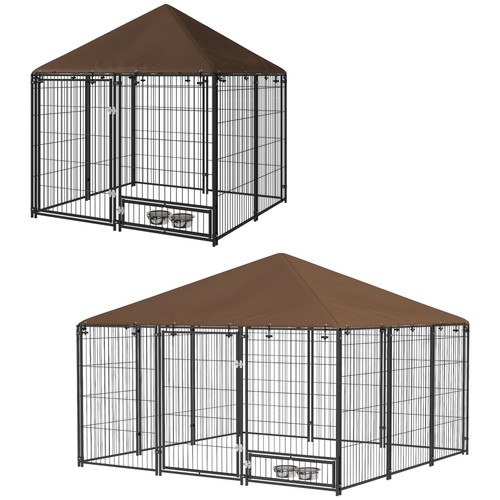 Pawhut outdoor dog house - pawhut,