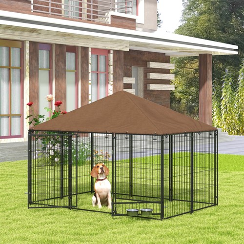 Outdoor dog house - house, with