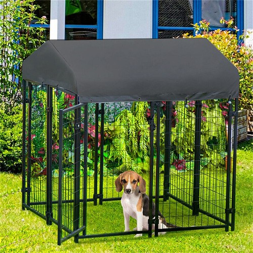 Outdoor metal dog kennel - in/outdoor,