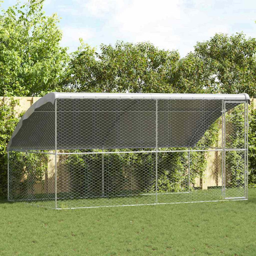 Dog kennel silver - dog,