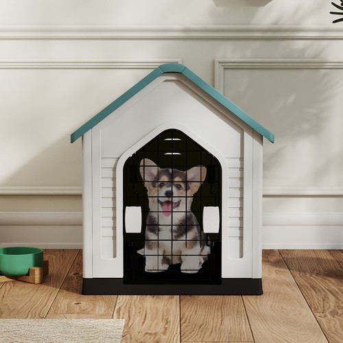 Dog house plastic outdoor - plastic,