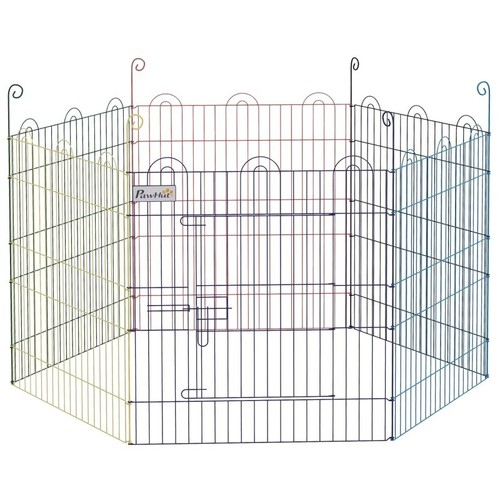 Pawhut pet playpen dog - dog, puppy