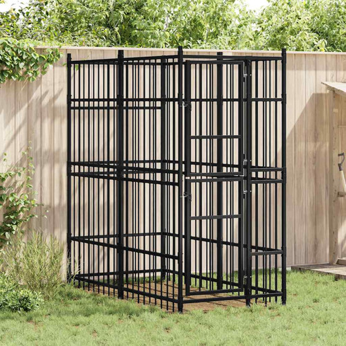 Dog kennel black - kennel,