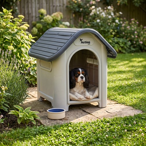 Plastic dog kennel durable - plastic,