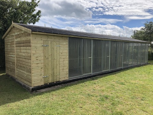 Modular dog kennel - modular,