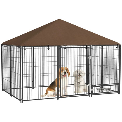 Pawhut outdoor dog kennel - outdoor,