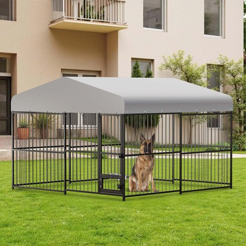 Luxury outdoor dog kennel - kennel, pet