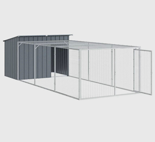 Outdoor metal wire dog - outdoor,